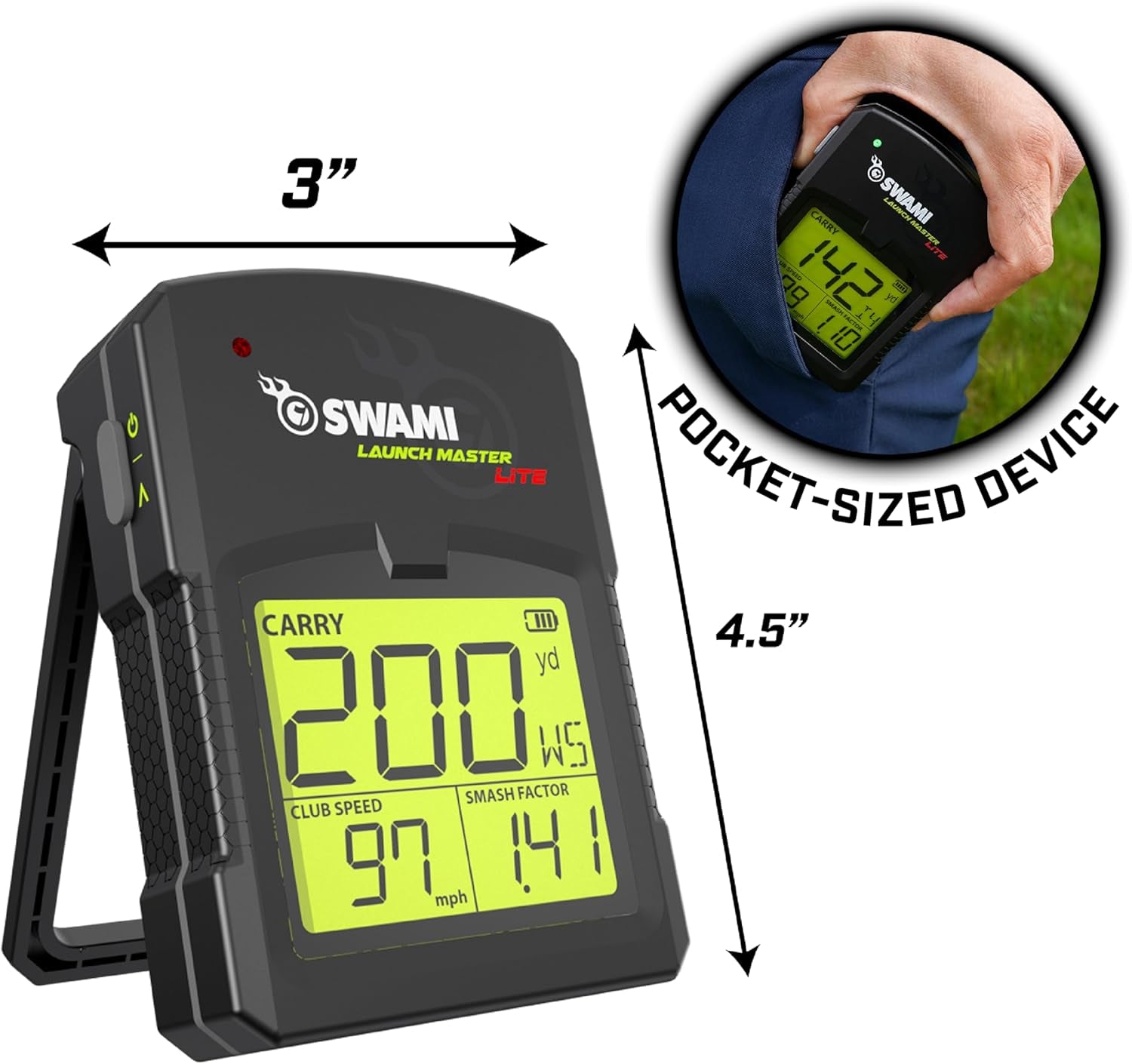 Golf Swami Launch Master Golf Launch Simulator - Golf Training Aid